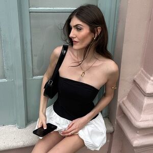 Two tone Bubble Skirt Dress